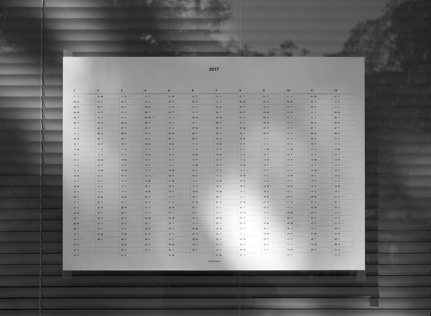 2017 Wall Calendar 02